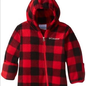 Columbia Snowtop Buffalo Plaid Baby Bunting